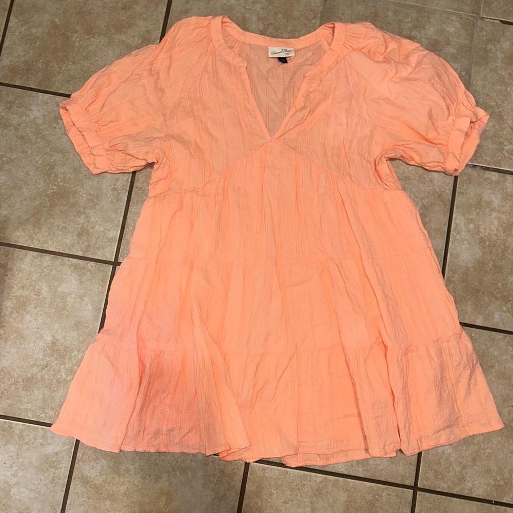 Gorgeous orange lightweight dress Xl